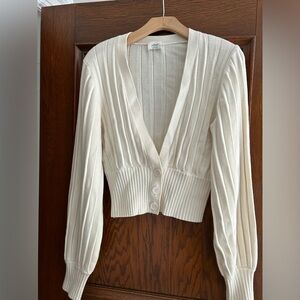 WILFRED THAIS CARDIGAN SIZE LARGE